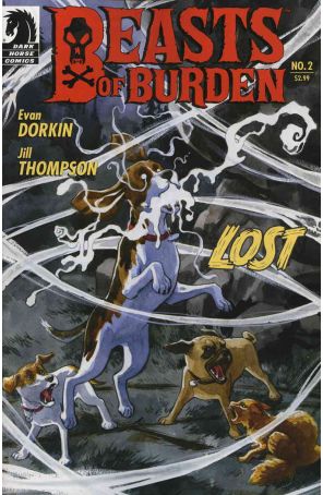 Beasts of Burden 2 published by Dark Horse with cover art by Jill Thompson