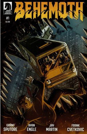Behemoth (Dark Horse) 1 published by Dark Horse with cover art by Jay Martin