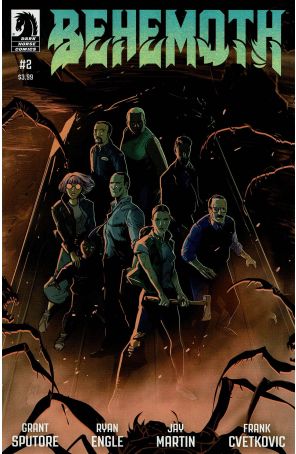 Behemoth (Dark Horse) 2 published by Dark Horse with cover art by Jay Martin