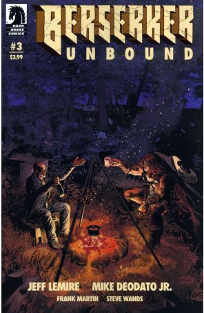 Berserker Unbound 3A published by Dark Horse with cover art by Mike Deodato Jr.