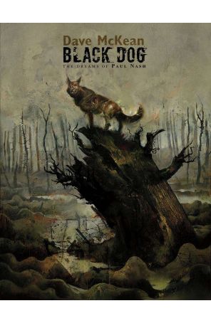 Black Dog: The Dreams of Paul Nash TPB 1 (2nd) published by Dark Horse with cover art by Dave Mckean