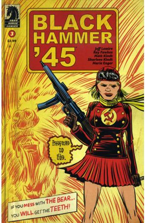 Black Hammer '45 3A published by Dark Horse with cover art by Matt Kindt
