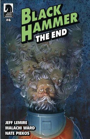 Black Hammer The End 6B published by Dark Horse with cover art by Tyler Crook
