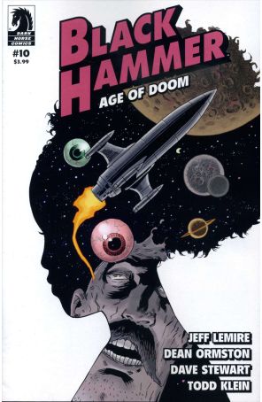 Black Hammer: Age of Doom 10A published by Dark Horse with cover art by Dean Ormston