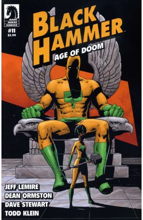 Black Hammer: Age of Doom 11A published by Dark Horse with cover art by Dean Ormston