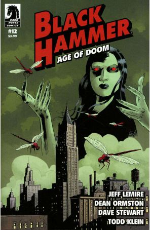 Black Hammer: Age of Doom 12A published by Dark Horse with cover art by Dean Ormston
