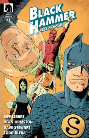 Black Hammer: Age of Doom 2A published by Dark Horse with cover art by Jeff Lemire