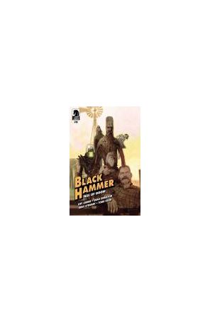 Black Hammer: Age of Doom 8A published by Dark Horse with cover art by Bill Sienkiewicz