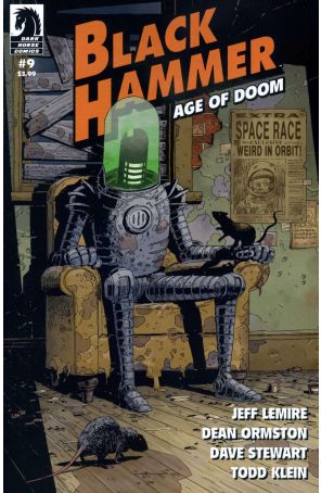 Black Hammer: Age of Doom 9A published by Dark Horse with cover art by Dean Ormston