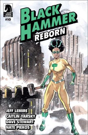Black Hammer: Reborn 10B published by Dark Horse with cover art by Andrea Mutti