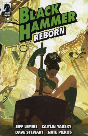 Black Hammer: Reborn 11B published by Dark Horse with cover art by Stefano Simone