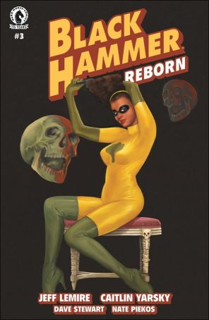 Black Hammer: Reborn 3B published by Dark Horse with cover art by Fiona Stephenson