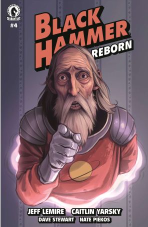 Black Hammer: Reborn 4A published by Dark Horse with cover art by Caitlin Yarsky