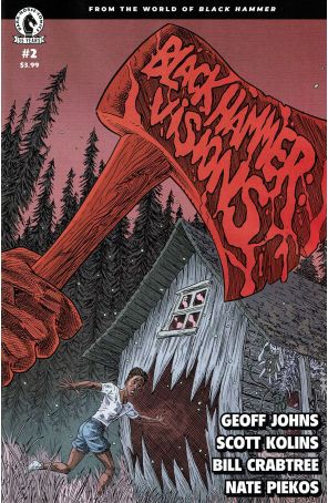 Black Hammer: Visions 2 published by Dark Horse with cover art by Scott Kolins