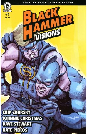Black Hammer: Visions 3A published by Dark Horse with cover art by Jason Loo