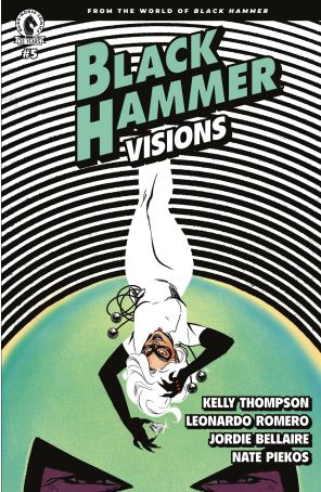 Black Hammer: Visions 5B published by Dark Horse with cover art by Annie Wu