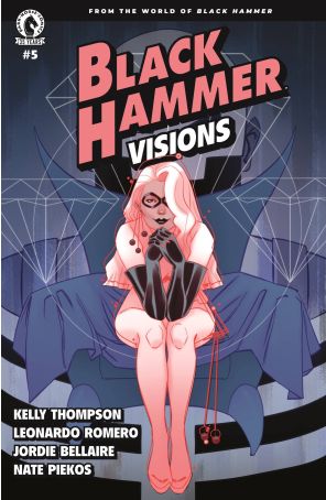 Black Hammer: Visions 5C published by Dark Horse with cover art by Marguerite Sauvage