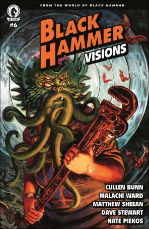 Black Hammer: Visions 6A published by Dark Horse with cover art by Daniel Brereton