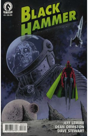 Black Hammer 3 published by Dark Horse with cover art by Dean Ormston