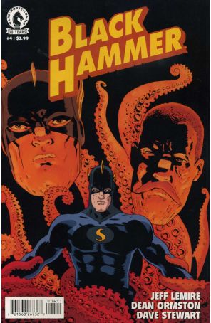 Black Hammer 4 published by Dark Horse with cover art by Dean Ormston
