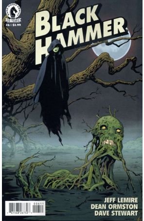Black Hammer 6 published by Dark Horse with cover art by Dean Ormston