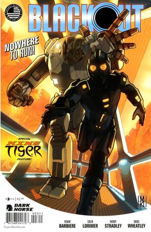 Blackout 3 published by Dark Horse with cover art by Micah Kaneshiro