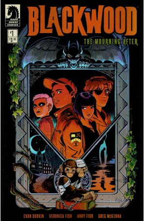 Blackwood: The Mourning After 1A published by Dark Horse with cover art by Veronica Fish