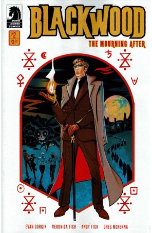 Blackwood: The Mourning After 2A published by Dark Horse with cover art by Veronica Fish