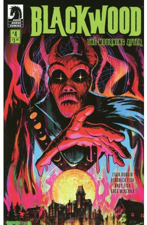 Blackwood: The Mourning After 4A published by Dark Horse with cover art by Veronica Fish