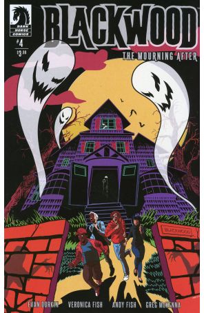 Blackwood: The Mourning After 4B published by Dark Horse with cover art by Andy Fish