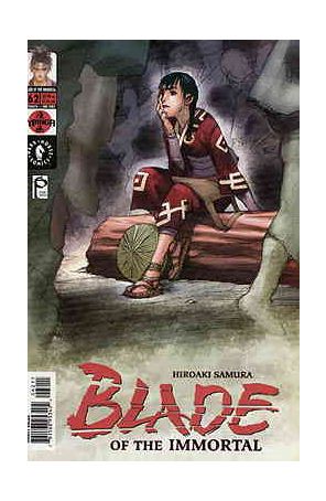 Blade of the Immortal 62 published by Dark Horse with cover art by Hiroaki Samura