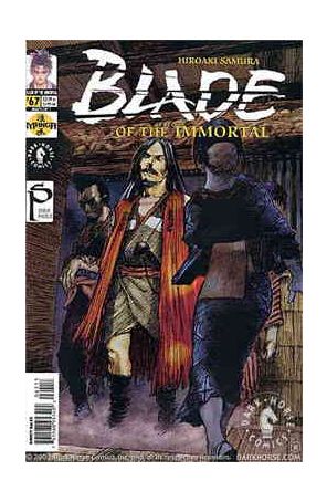 Blade of the Immortal 67 published by Dark Horse with cover art by Hiroaki Samura
