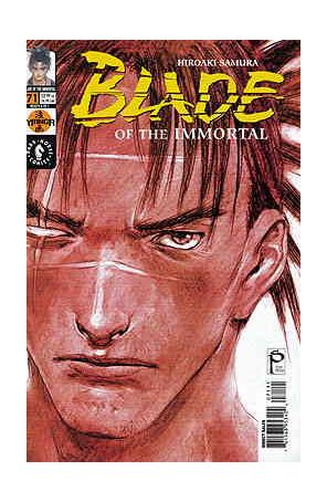 Blade of the Immortal 71 published by Dark Horse with cover art by Hiroaki Samura