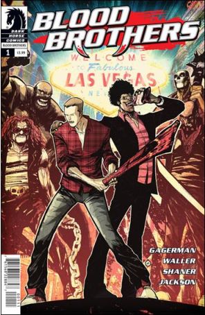 Blood Brothers (DH) 1 published by Dark Horse with cover art by Dan Jackson
