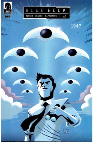 Blue Book: 1947 2B published by Dark Horse with cover art by Victor Santos