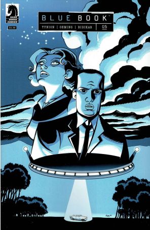 Blue Book 5A published by Dark Horse with cover art by Michael Avon Oeming
