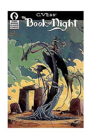 The Book of Night 3 published by Dark Horse with cover art by Charles Vess