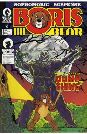 Boris the Bear 5 published by Dark Horse with cover art by James Dean Smith