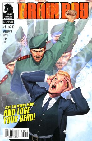 Brain Boy (Project Black Sky) 2 published by Dark Horse with cover art by Ariel Olivetti