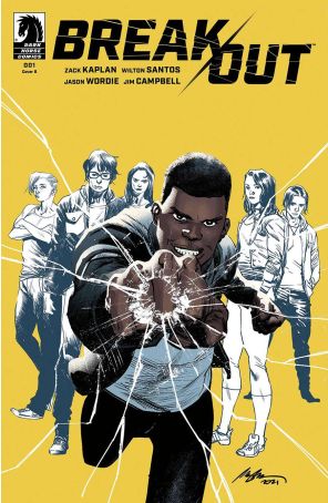 Break Out 1B published by Dark Horse with cover art by Rafael Albuquerque