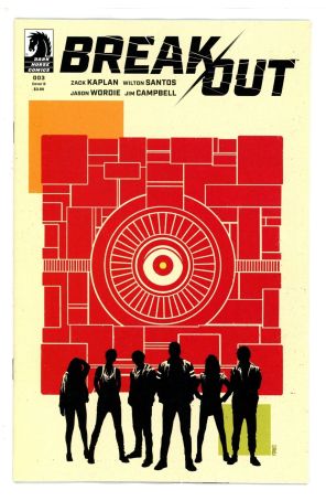 Break Out 3B published by Dark Horse with cover art by Jorge Fornes
