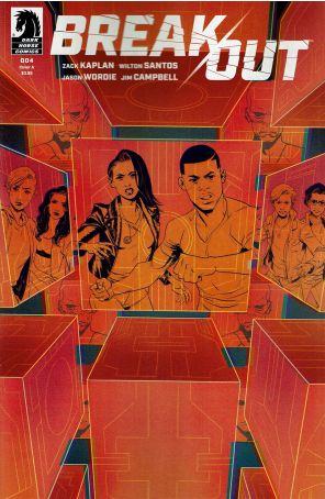 Break Out 4A published by Dark Horse with cover art by Adam Gorham