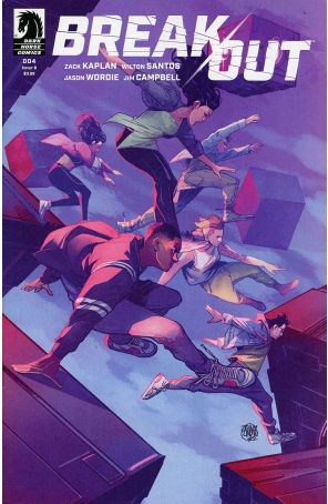 Break Out 4B published by Dark Horse with cover art by Jahnoy Lindsay