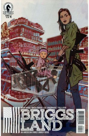 Briggs Land 4 published by Dark Horse with cover art by Tula Lotay