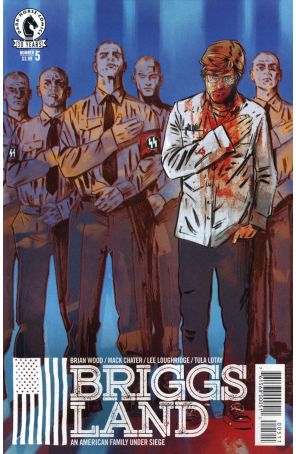 Briggs Land 5 published by Dark Horse with cover art by Tula Lotay