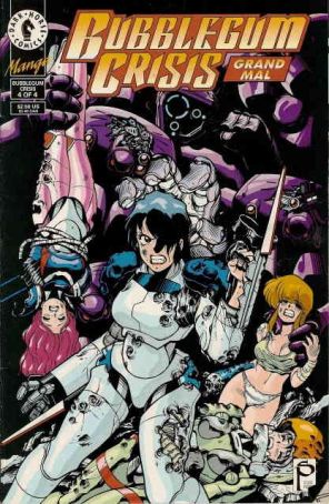Bubblegum Crisis: Grand Mal 4 published by Dark Horse