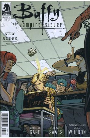 Buffy the Vampire Slayer Season 10 1A published by Dark Horse with cover art by Rebekah Isaacs