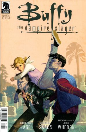 Buffy the Vampire Slayer Season 10 10 published by Dark Horse with cover art by Steve Morris