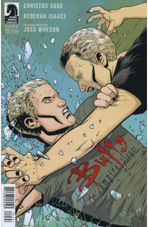 Buffy the Vampire Slayer Season 10 15A published by Dark Horse with cover art by Rebekah Isaacs