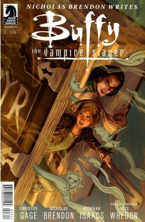 Buffy the Vampire Slayer Season 10 3 published by Dark Horse with cover art by Steve Morris